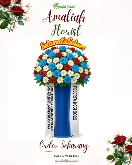 Standing Flowers Sinar Mas Land Plaza Jakarta